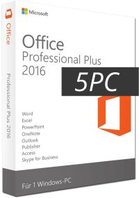 Office 2016 Pro Plus (5 PC)