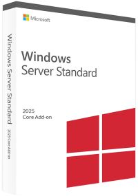 Server 2025 Standard 4-core add-on